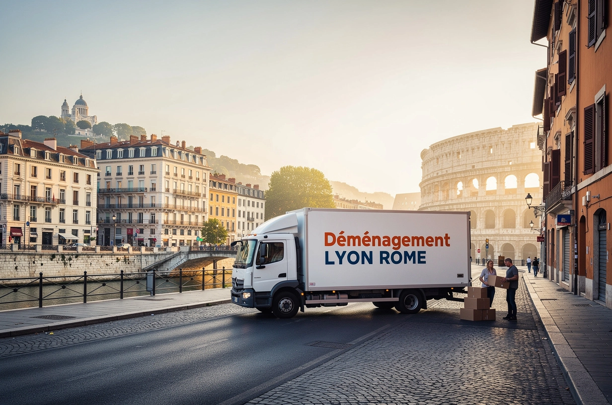 Déménagement Lyon Rome
